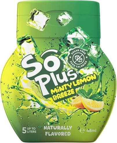 عبوة SOPLUS ليمون بالنعناع ٤٨ مل
