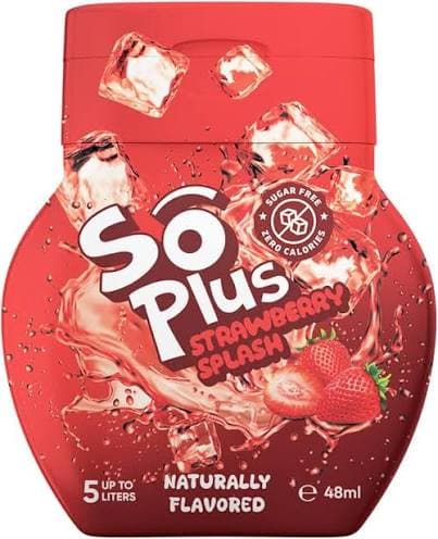 عبوة SOPLUS فراولة سبلاش ٤٨ مل